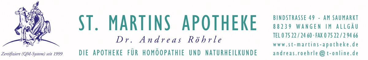 Willkommen In Der ST. MARTINS APOTHEKE Wangen | ST. MARTINS APOTHEKE ...