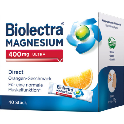 Biolectra Magnesium 400 mg Ultra Direct Orange