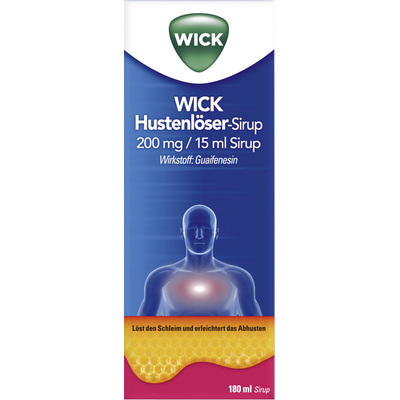 WICK Hustenlöser-Sirup mit Honigaroma